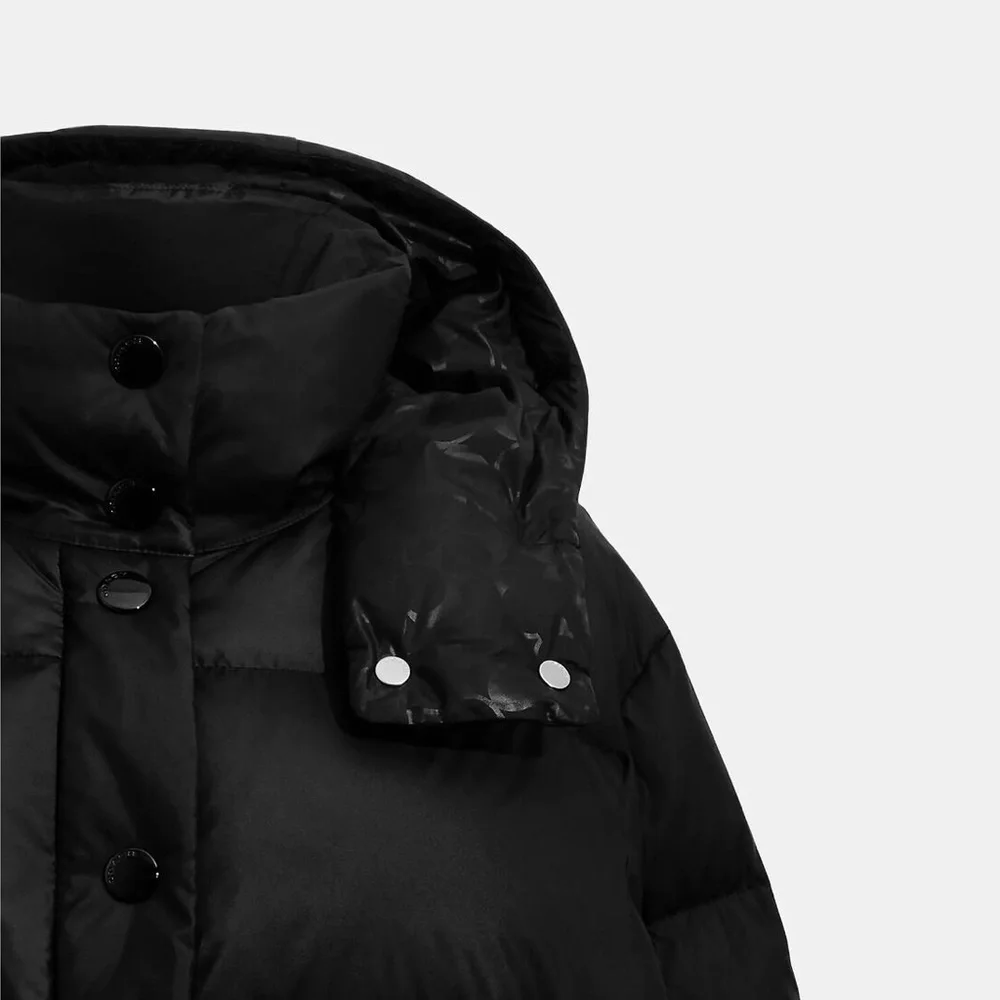 COACH Short Down Puffer Coat Size Large